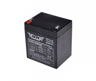 Acumulator WMX pentru UPS si jucarii 5Ah, 12V, OT5-12 Cod Produs: MX_NEW DS0141 foto