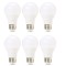 Set 6 becuri LED E27 Amazon Basics, echivalent 60W, 9 wati, alb cald - RESIGILAT