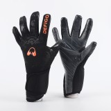 Manusi Portar Fotbal MBrands Negre Latex Antialunecare Marimea 6 Aderenta Maxima Protectie Profesionisti Amatori