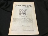 Revista Tara Noastra director Octavian Goga anul X nr 33 din 12 Octombrie 1930 / 32 pagini !