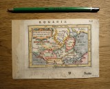 Romania, Bvlgaria, Walachia et Syrfia - hartă Romaniei din 1604 semnată de Levinus Hulsius