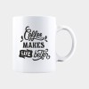 Cana alba personalizata COFFEE MAKES LIFE BETTER, INOVATIX&reg;. 330ml, Oem