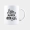Cana alba personalizata COFFEE MAKES LIFE BETTER, INOVATIX&reg;. 330ml