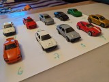 Machete de masini sport europene de la Matchbox Hotwheels, 1:64