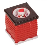 Jucărie Anti-Stres, Pop Up, Silicon, Moș Crăciun, 5.7cm, Roșu