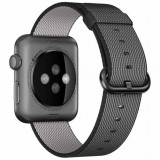 Cumpara ieftin Curea iUni compatibila cu Apple Watch 1/2/3/4/5/6/7, 40mm, Nylon, Woven Strap, Electric Gray