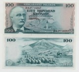 Islanda 1961 - 100 kronur UNC