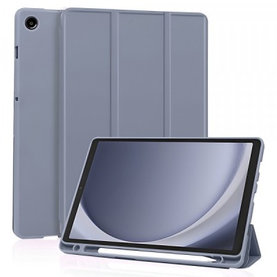 Husa pentru Samsung Galaxy Tab A11 / Tab A9, Techsuit, Flex Trifold New Model, Mov foto