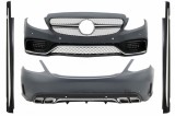 Pachet exterior complet Mercedes C-Class W205 Sedan 2014-2018, design C63