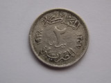 2 milliemes 1938 EGIPT, Africa