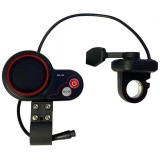 Accelerație QS-S4 + Display LCD pentru Trotinetă Electrică 36V&ndash;60V, Conector 6 Pini compatibila cu Zero Scooter 8 9 10X 11X Original