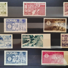 Timbre 1945 A.G.I.R. serii si colite MNH