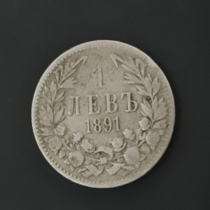 Bulgaria - 1 leva 1881 argint.