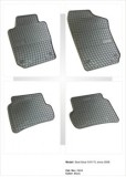 Covorase Cauciuc Auto Dedicate Skoda Fabia III, Seat Ibiza IV (2008-Prezent), Frogum, Fara Miros, Margine Protectie