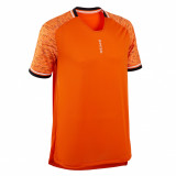 Tricou Futsal portocaliu Adulți, Kipsta