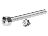 Ştift M16 Oţel Zinc Lungime Filet 100mm