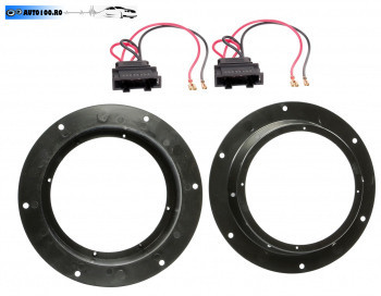 Inele adaptoare + conectori difuzoare fata 165mm VW Golf V, VI foto