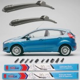 Cumpara ieftin Stergatoare Teamcar Parbriz Set Fata Ford Fiesta VI (2012-2017) 650mm/400mm