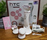 Aparat Ras Dama 4 in 1: Epilator, Lady Shaver, Pila Pedichiura, Tuns Facial &amp; Inghinal, Portabil, Reincarcabil