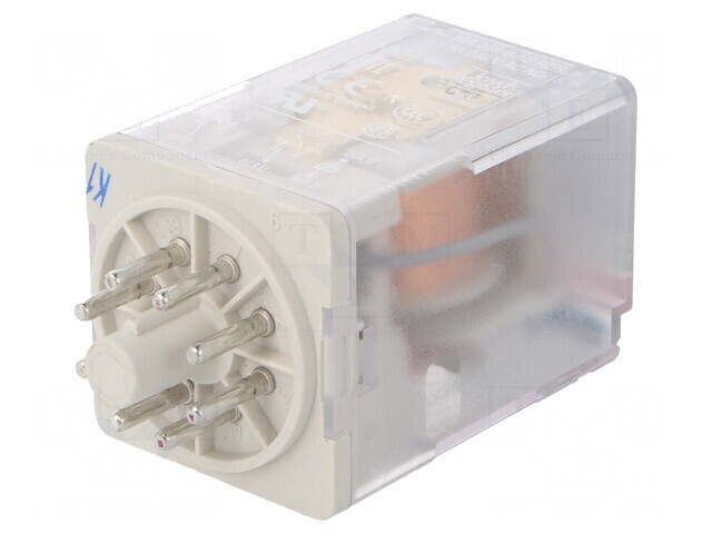 Releu Electromagnetic DPDT 24VDC 10A