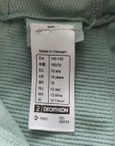 Bluză Termică Schi BL 500 Fermoar scurt Verde Copii - WEDZE/Decahtlon, 12 ani