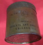 Cutie interbelica Ratie militara Roberts and Oake inc Chicago Illinois