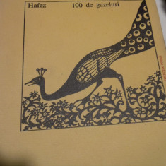 100 DE GAZELURI - HAFEZ, ED UNIVERS 1977,91 PAG foto