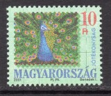 UNGARIA 2001, Fauna, Mozaic, serie neuzata, MNH