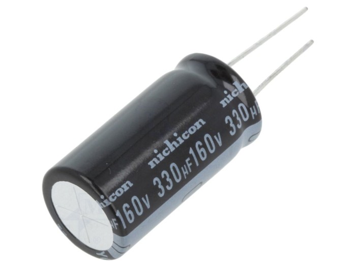 Condensator 330uF 160V THT