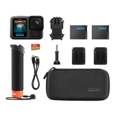 Camera video sport GoPro HERO 13 Black, 5.3K 60fps, Bundle accesorii