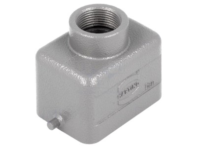 Conector Carcasă HAN 6B pe cablu drept foto