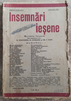 Insemnari iesene// 1 ianuarie 1939 foto