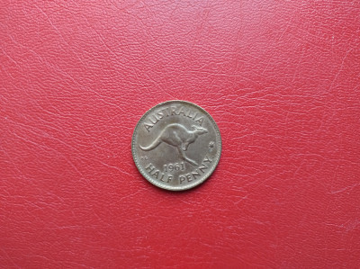 AUSTRALIA - HALF PENNY 1961 foto