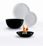 Set de vesela DIWALI NEGRU&ndash;GRI, 19 piese Handy KitchenServ