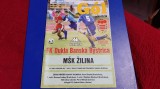Program FK Dukla Bystrica - MSK Zilina