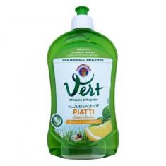 Chanteclair Detergent Vase BIO, 500 ml, Lamaie si Busuioc, Vert Piatti, concentrat, lichid