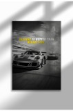 hustle_mxm_16|Motivational Canvas Poster, GT-R Night Drive Art, "Crave Success" Quote, Fuel Your Hustle 2025 | A4 (21 x 29.7 cm) - hustle_mxm_16