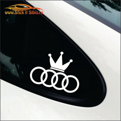 Audi King &amp;ndash; Stickere Auto foto