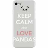 Husa silicon pentru Apple Iphone 5 / 5S / SE, Panda Phone