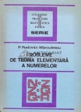 Probleme de teoria elementara a numerelor - P. Radovici Marculescu (U102)