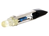 Lampă LED galbenă 12V T6.8