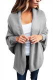 BL1006-18 Cardigan tricotat cu maneci lungi tip liliac