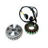 01. Magnetou + volanta Linhai 300, 400, 500 Injectie