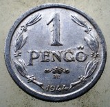 1.199 UNGARIA WWII 1 PENGO 1944, Europa, Aluminiu