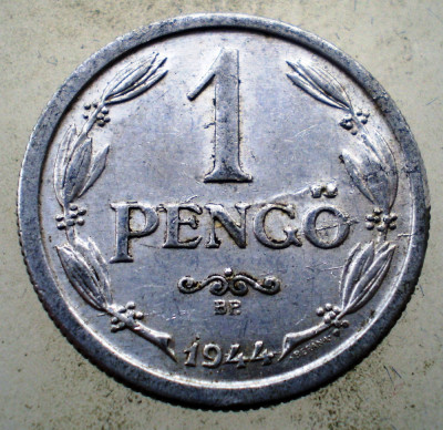 1.199 UNGARIA WWII 1 PENGO 1944 foto