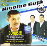 CD Manele: Nicolae Guta - 26 ( original, BONUS - CD cu 150 piese mp3 )