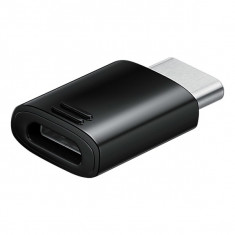 Adaptor USB Type-C - MicroUSB Samsung EE-GN930BB Negru foto