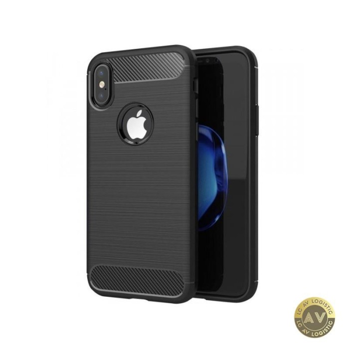 Husa pentru Apple iPhone XS / X OEM Carbon Neagra