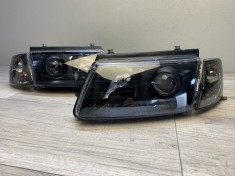 Far faruri VW Passat B5 3B look negru cu lupa NOU