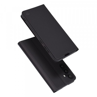 Husa pentru Samsung Galaxy M56 M566, Techsuit, Magskin Book, Neagra foto